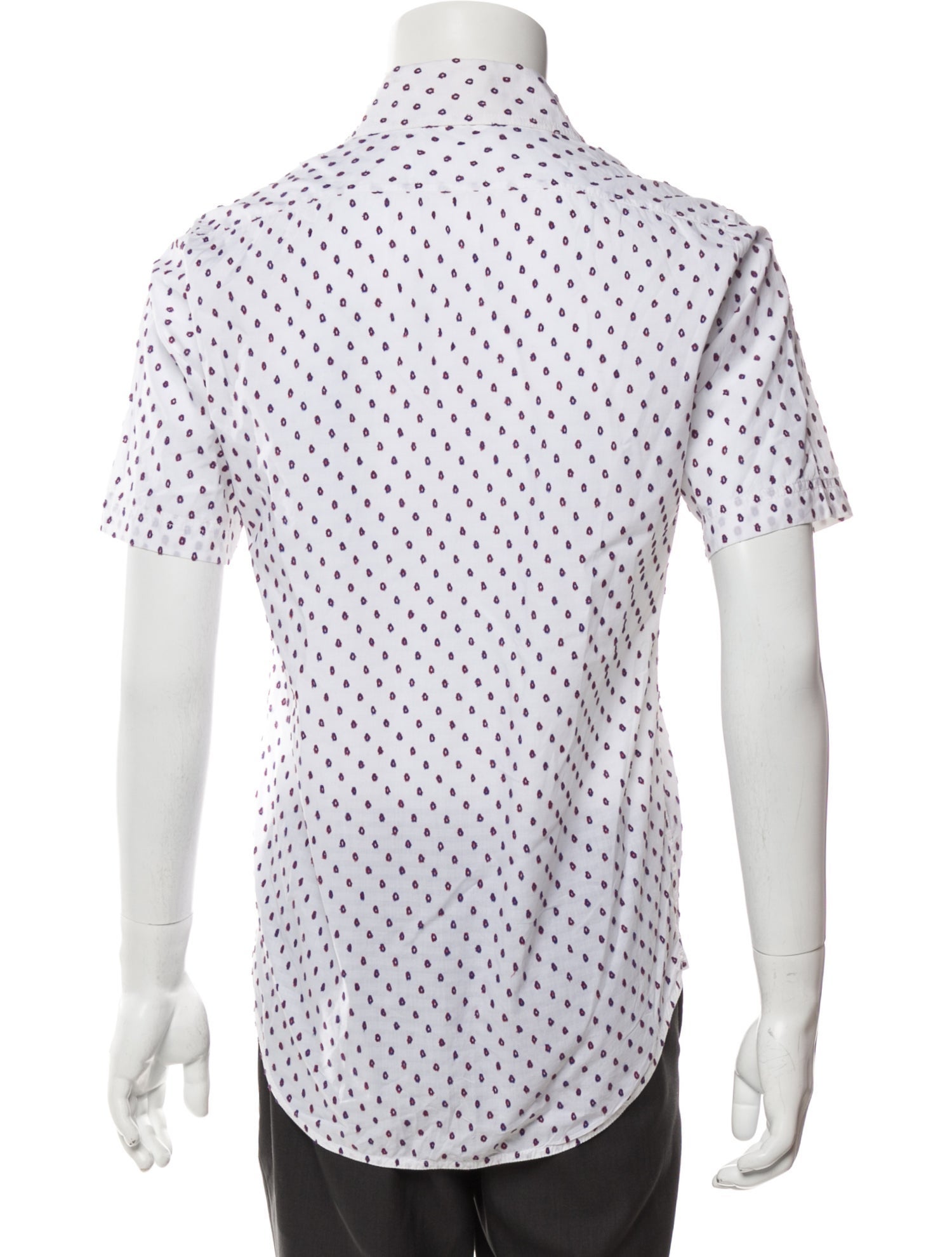 Celine Printed Short Sleeve Shirt